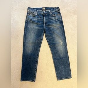 Citizens of Humanity Cara High Rise Cigarette Ankle size 31